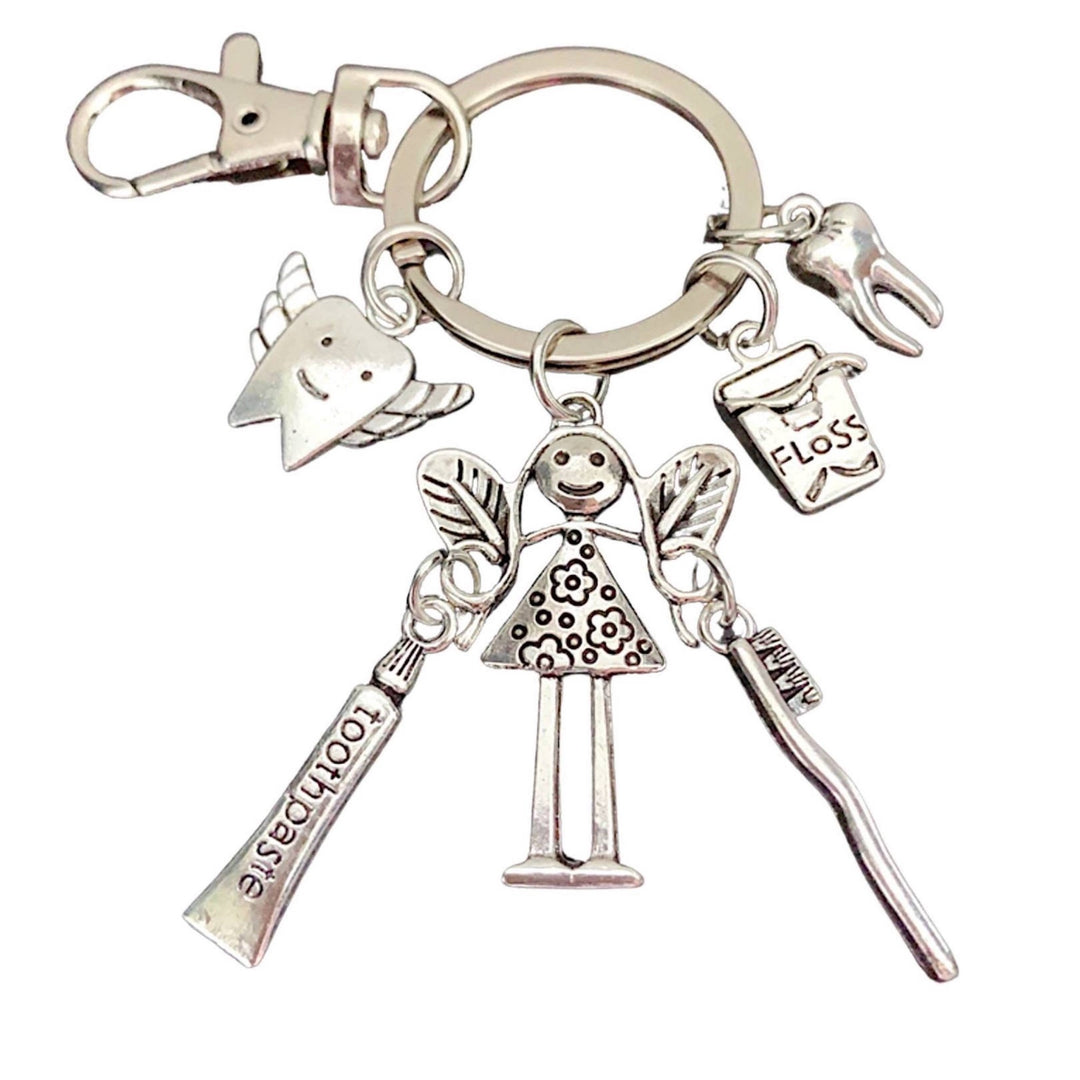 Tooth Fairy Keyring & charms