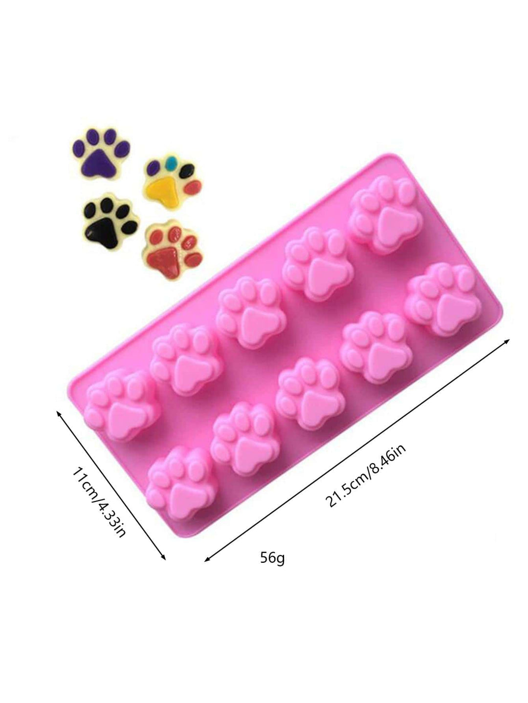 Paw Shaped Ice Cube Tray Mould