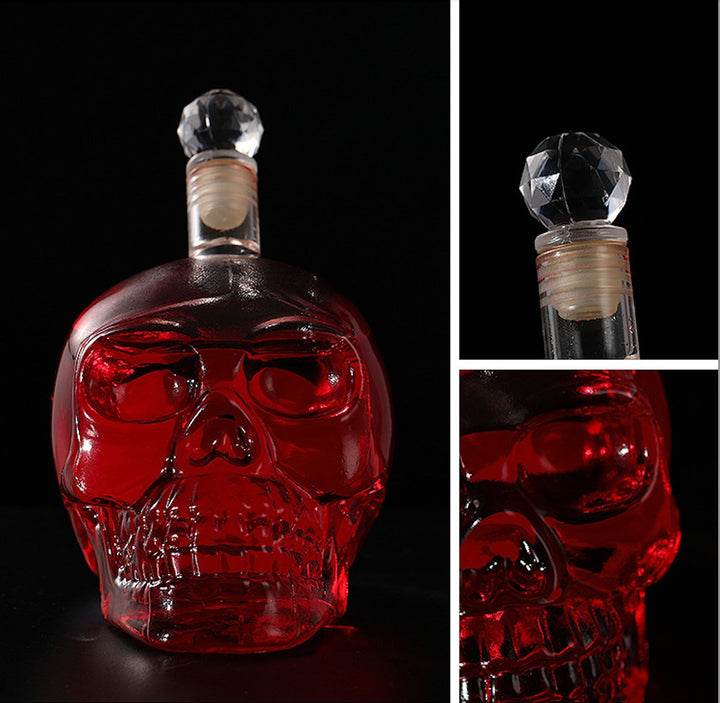 Skull Shaped Spirits and Wine Decanter