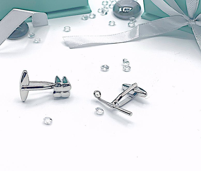 Dentist Tooth & Mirror Cufflinks