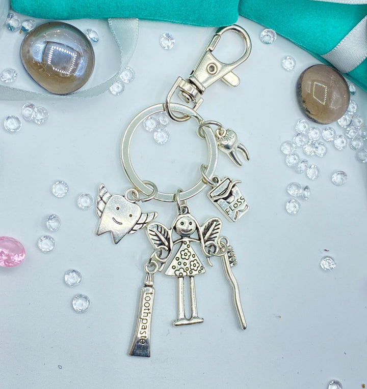 Tooth Fairy Keyring & charms