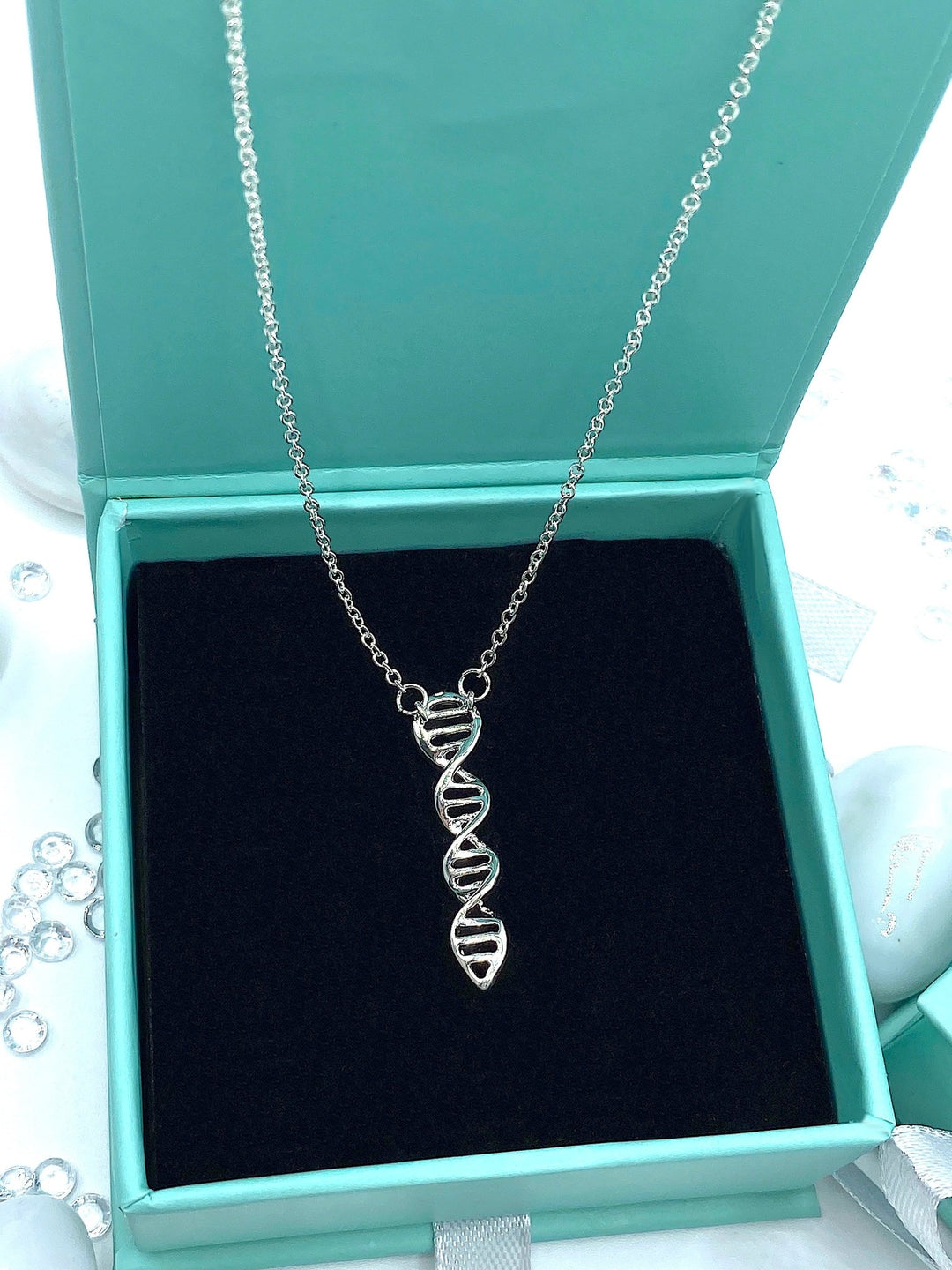 DNA Double Helix Necklace