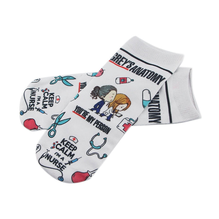 Grey's Anatomy 'You're My Person' Nurse Cotton Socks