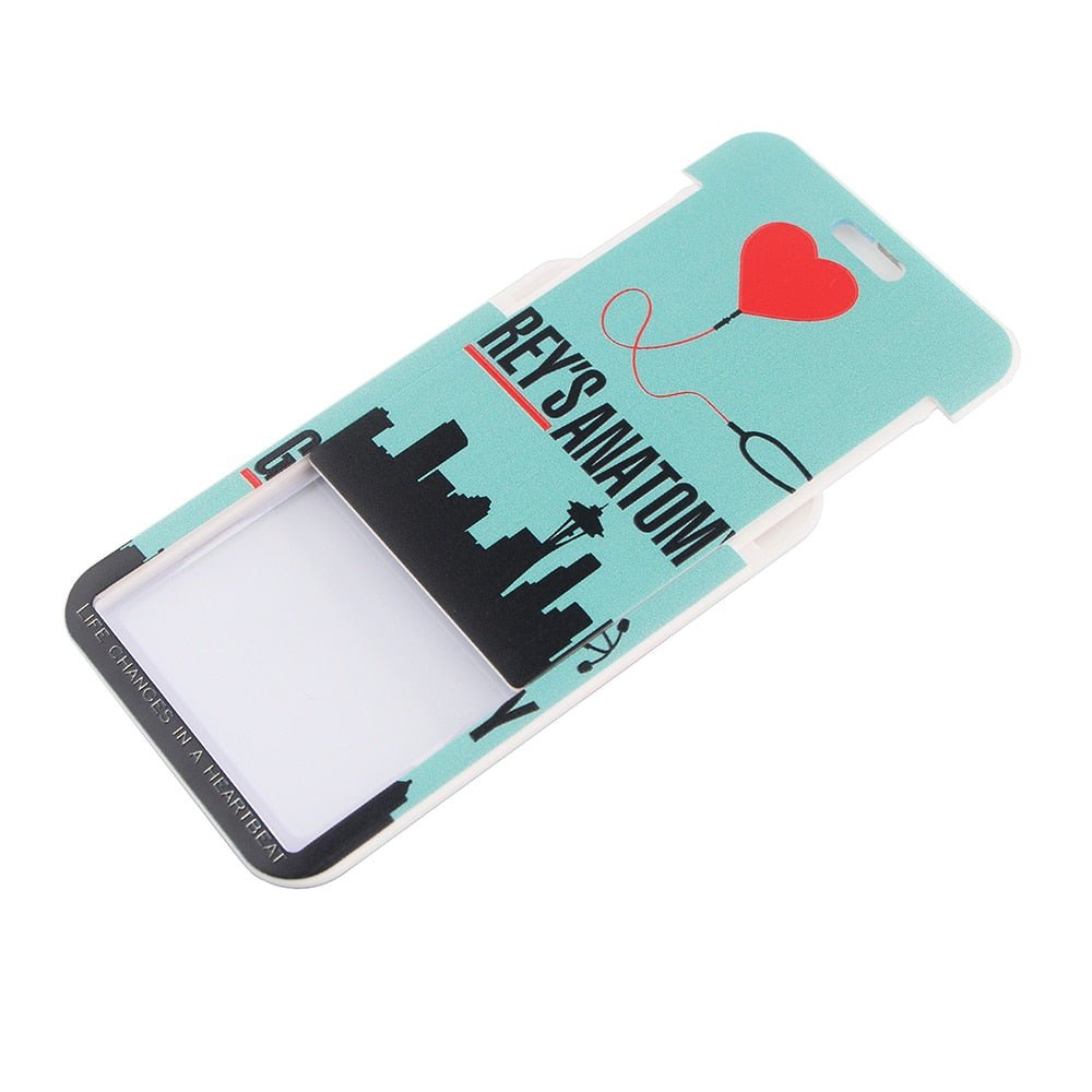 Greys Anatomy 'Seattle Skyline' Lanyard & ID Card Holder