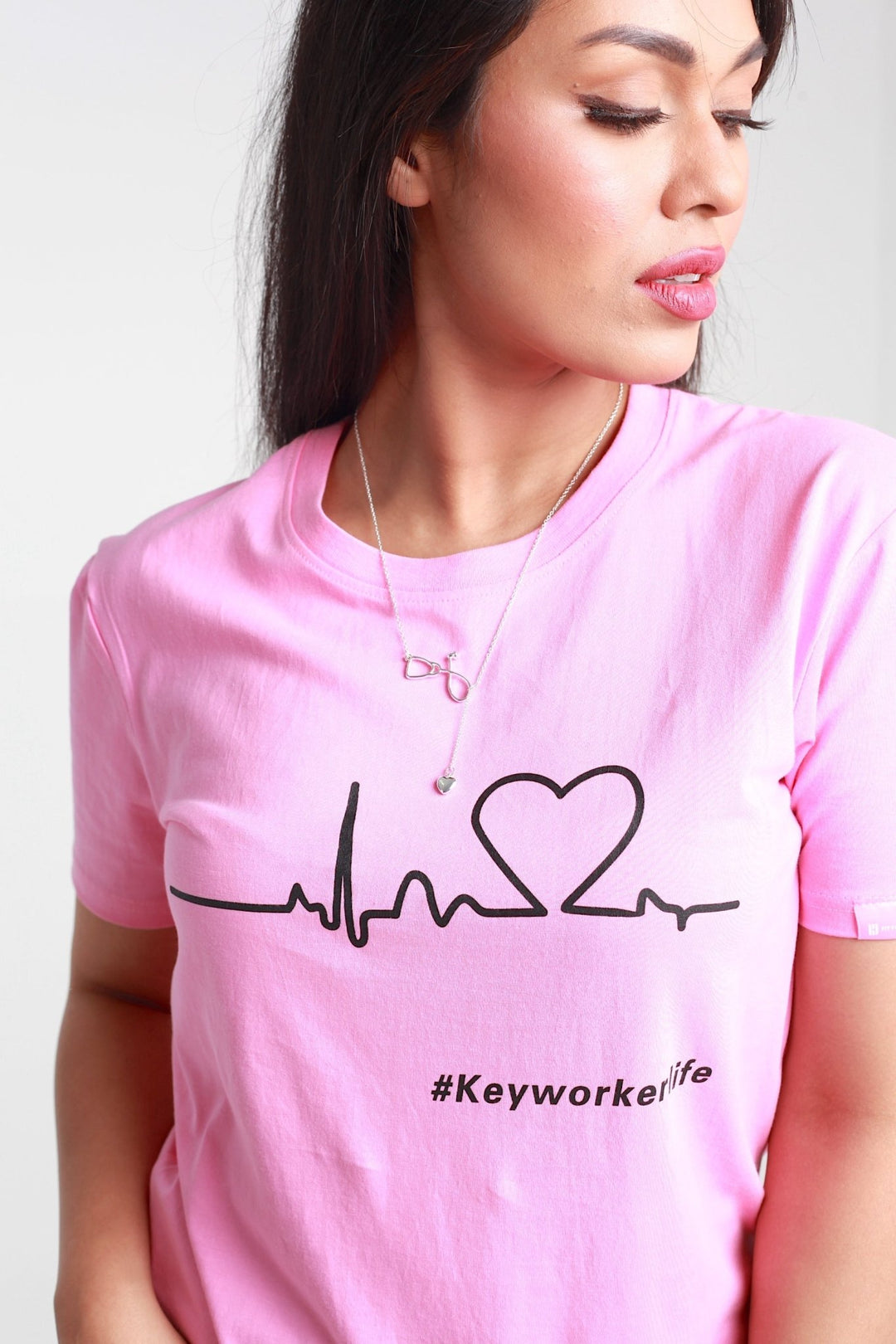 100% Cotton unisex T-shirt - ECG Heartbeat