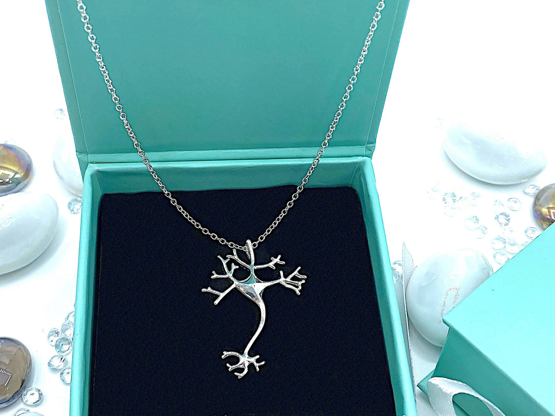 Neuron Necklace - Silver