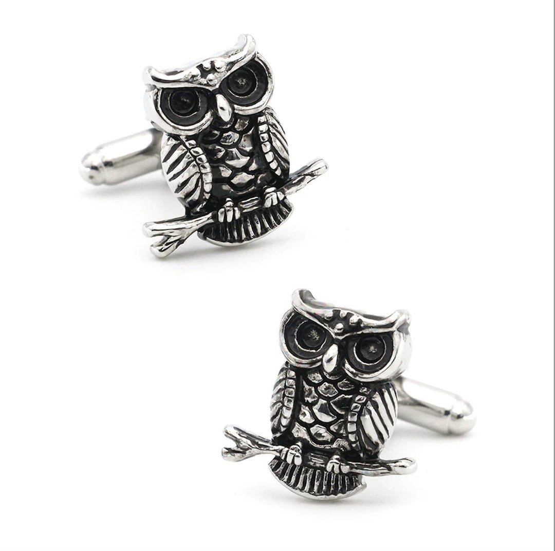 Wise Owl Cufflinks