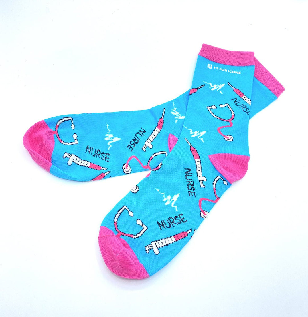 Nurse Stethoscope Socks