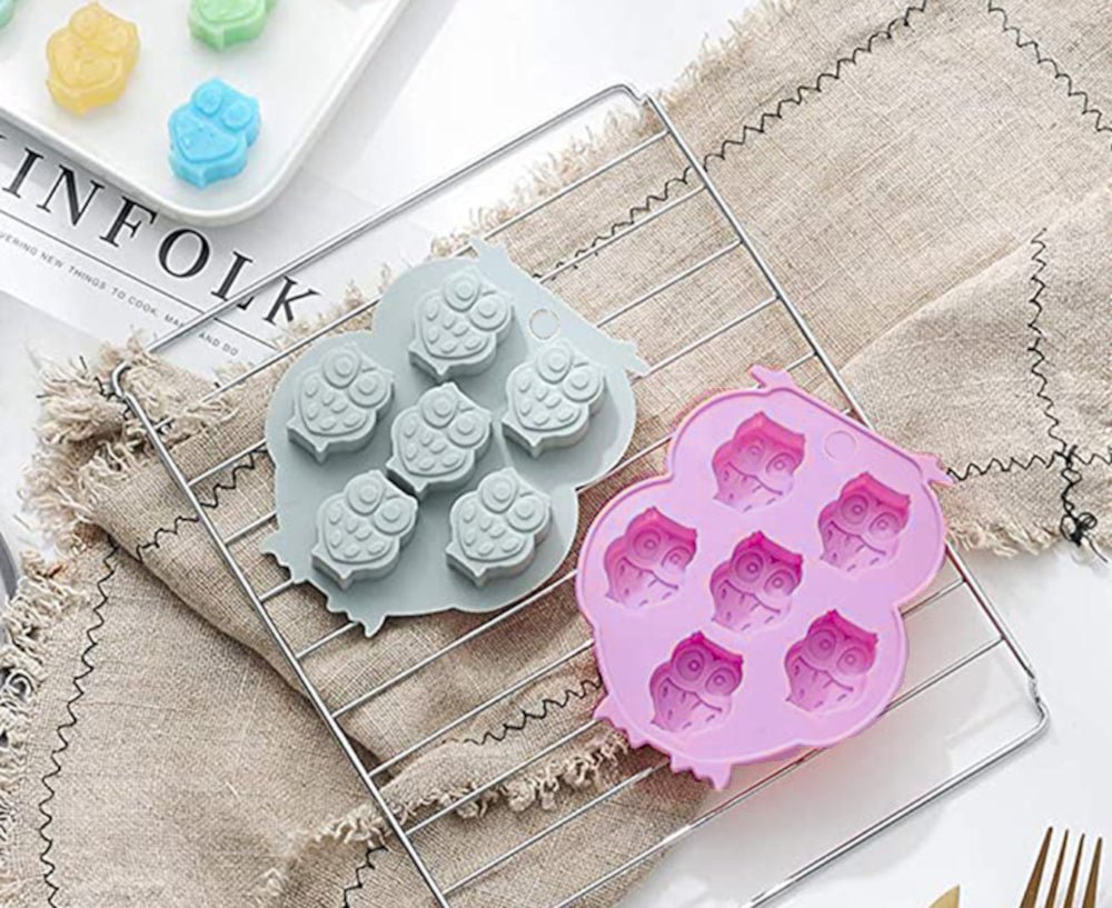 Owl shaped Ice Cube Tray Mould