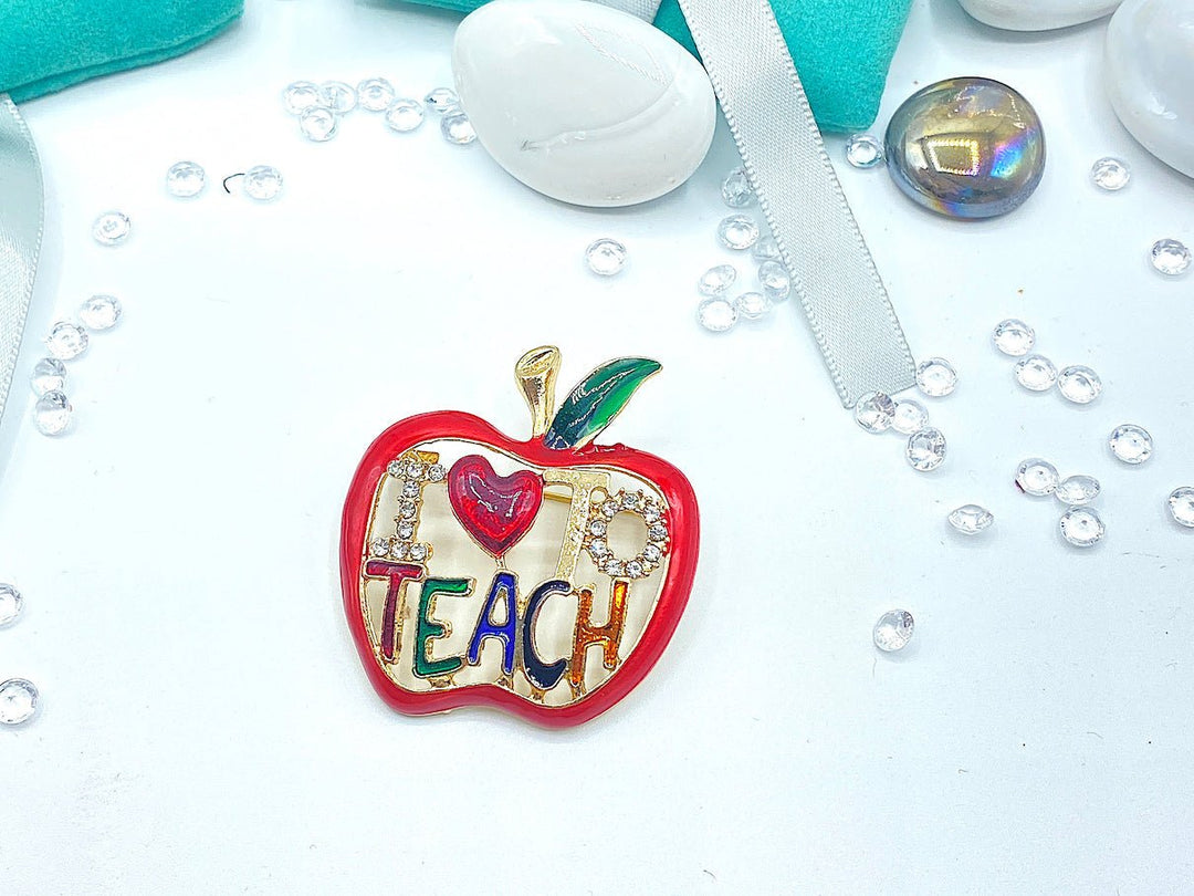 Teachers - Love To Teach Lapel Pin Brooch