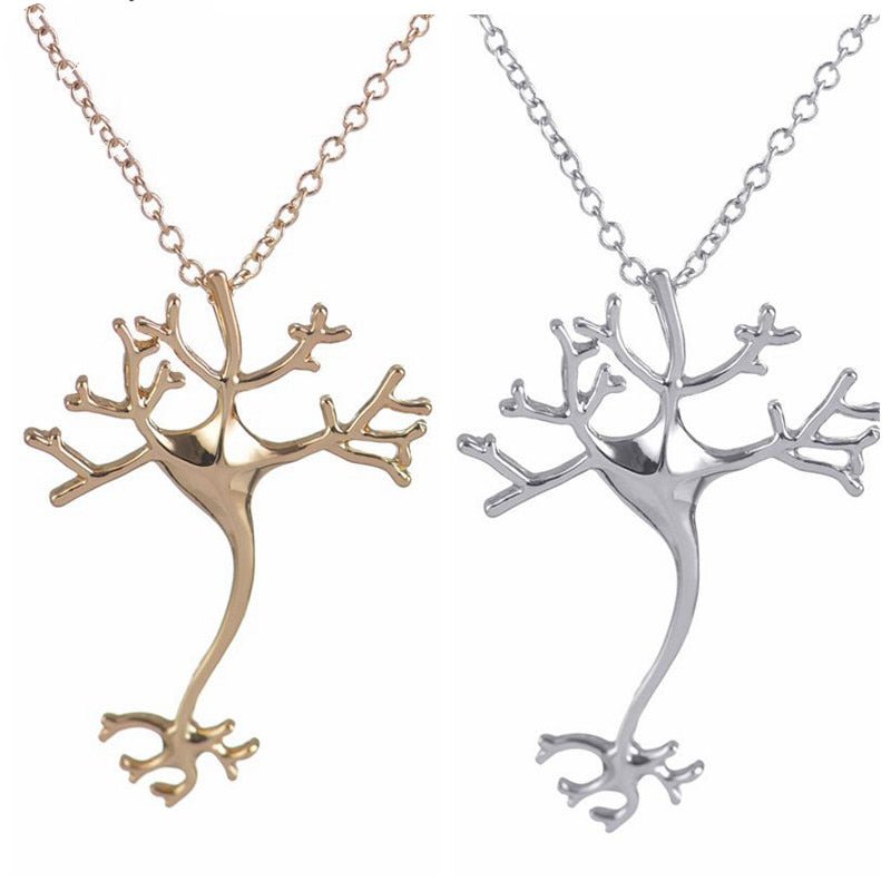 Neuron Necklace - Silver