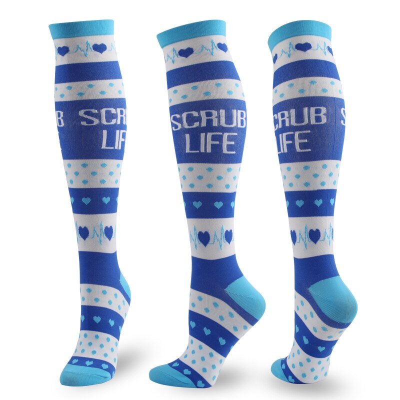 Scrub Life Lightweight Compression Socks