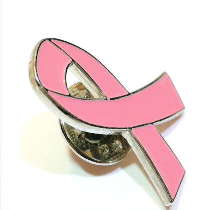 Breast Cancer Pink Ribbon Lapel Pin Brooch 10% to MacmillanUK