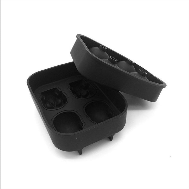 Skull Shaped Ice Cube Tray Mould