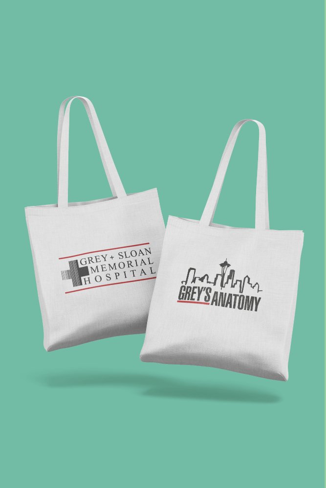 Grey Sloan Memorial Hospital Tote Shopper Bag