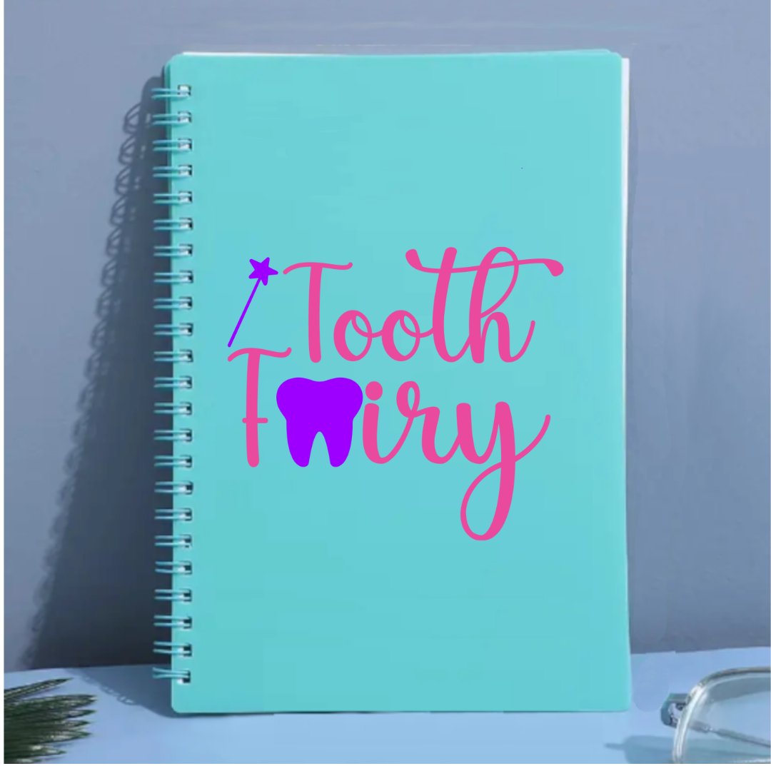 Tooth Fairy Script Notebook Teal Green