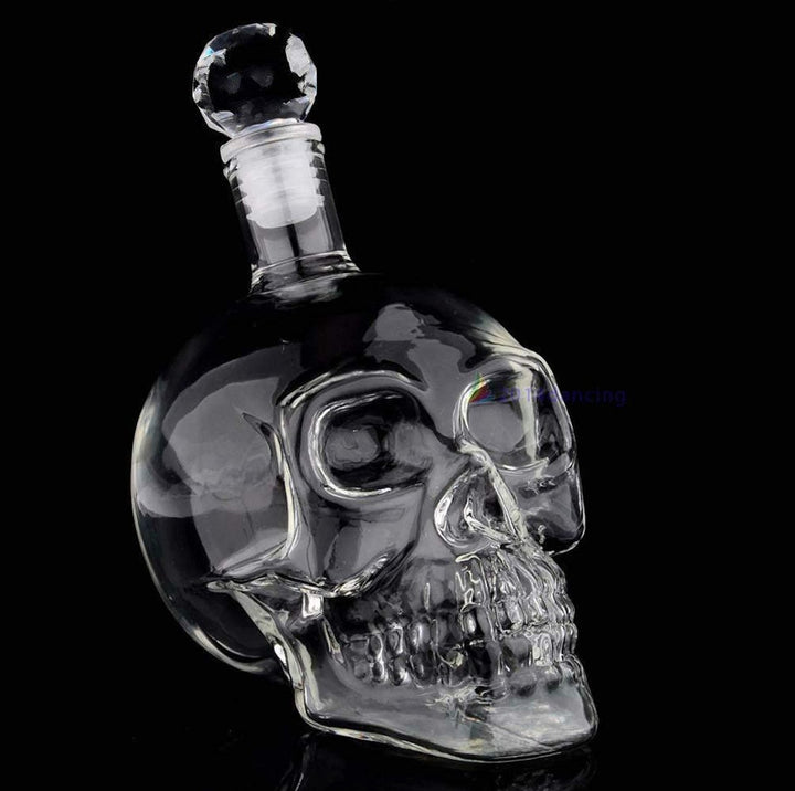 Skull Shaped Spirits and Wine Decanter