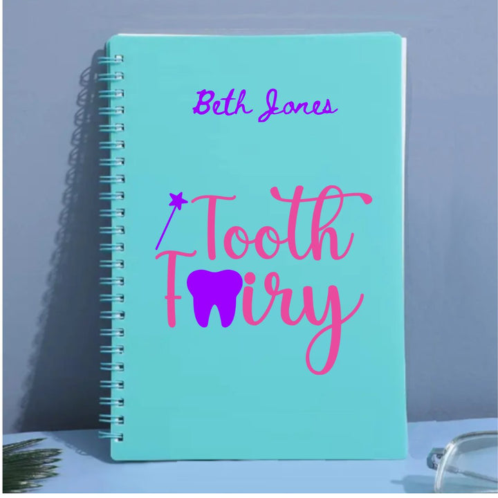 Tooth Fairy Script Notebook Teal Green