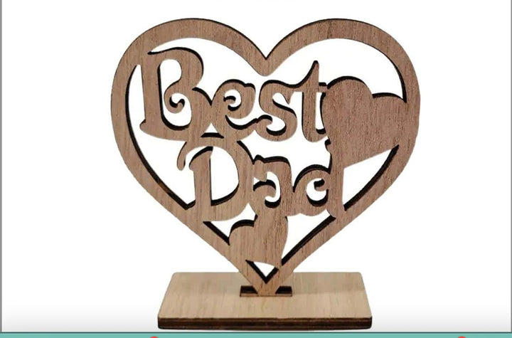 Best Dad Personalised Plaque