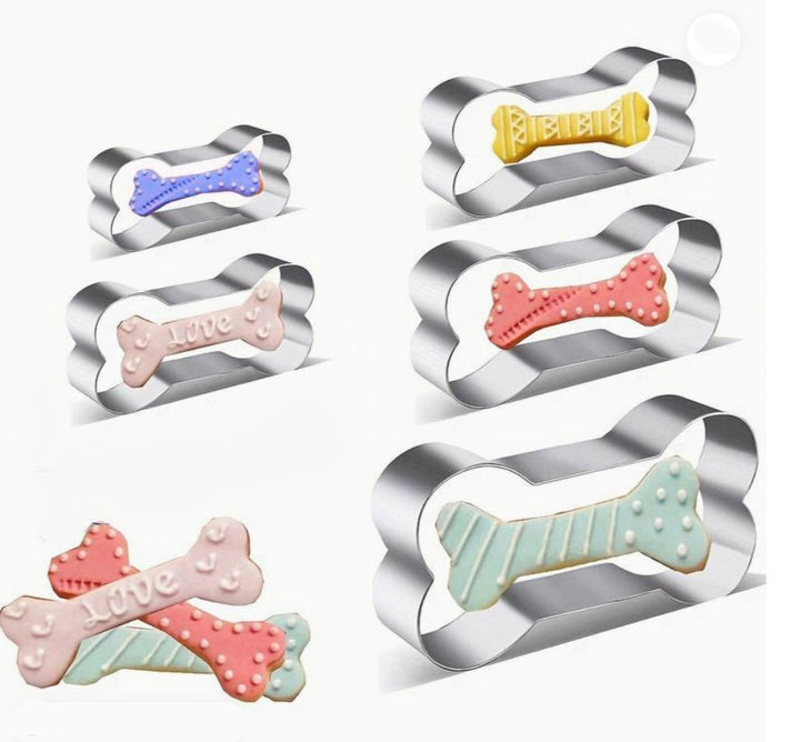 Dog Bone Cookie Cutter, designed in a fun shape perfect for creating adorable dog-shaped treats for your furry friend.