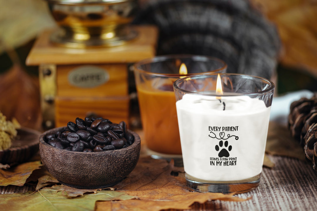 Pawprint Patients Design Scented Candle