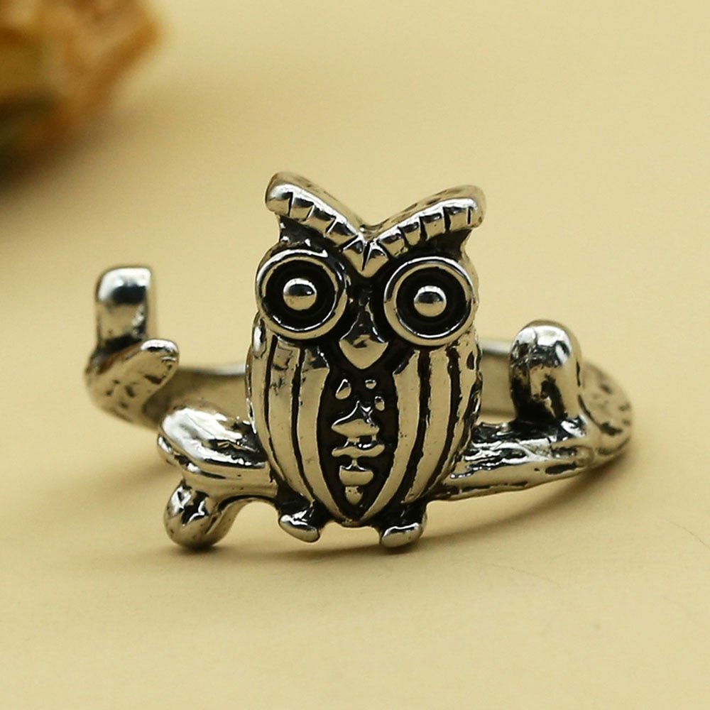 Teacher Wise Owl Ring