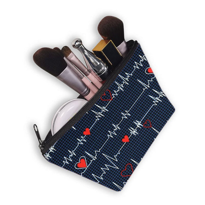 Navy ECG - health design Make Up Bag or Pencil Case