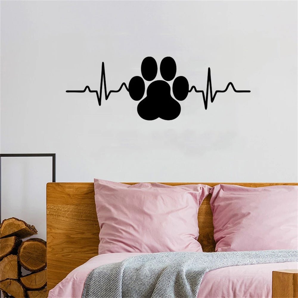 Animal Paw Print Veterinary Wall Decal