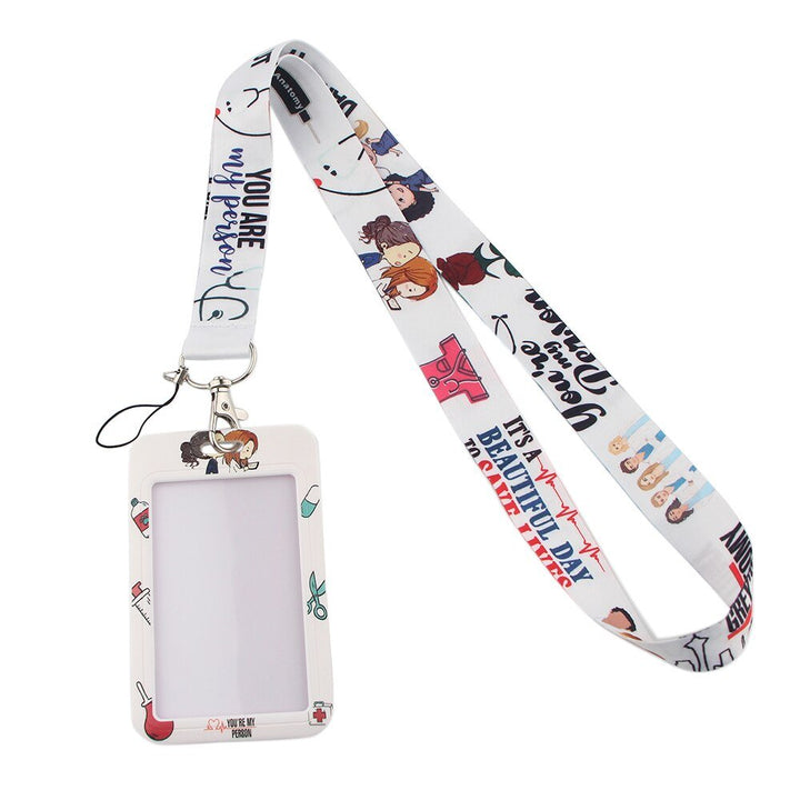 Greys Anatomy'My Person'  Lanyard & ID Card Holder