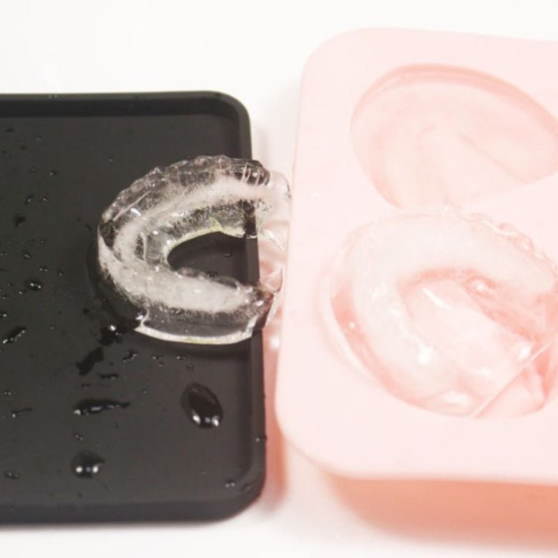 Set of Teeth Denture Shaped ice cube tray mould