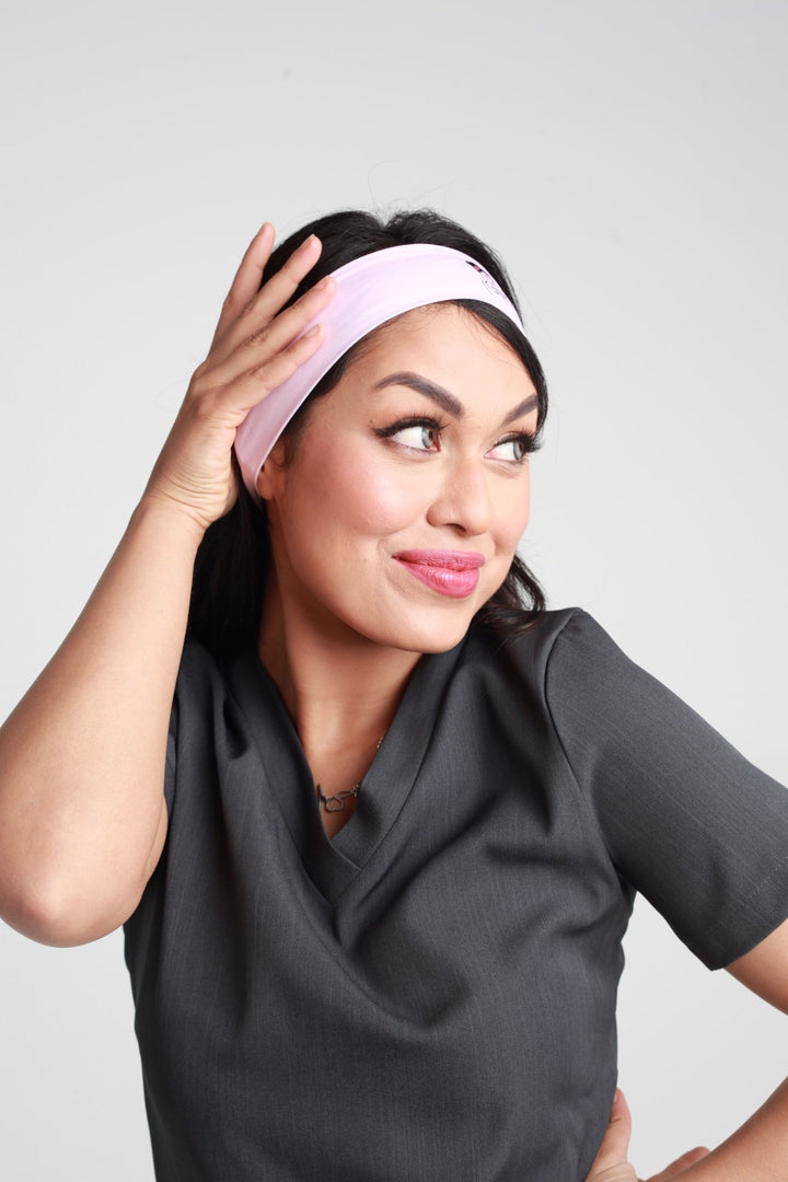 Unbreakable woman Logo Headband Pink