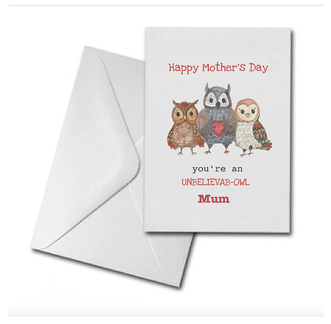 Personalised Mothers Day Greeting Card, beautifully designed for expressing love and appreciation, customizable with heartfelt messages for a meaningful touch on this special occasion.