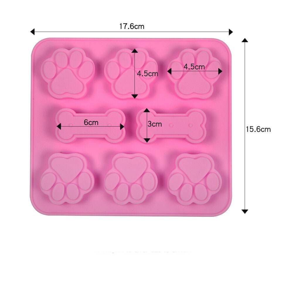 Paw & Bone Ice Cube Tray Mould