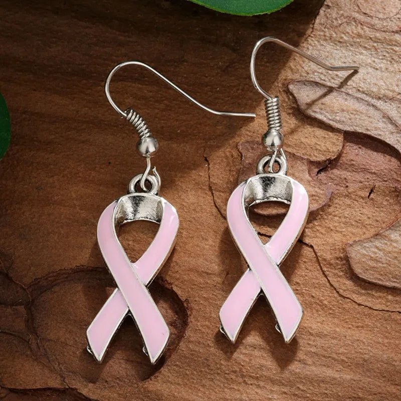 Pink Ribbon Earrings 10% to MacmillanUK