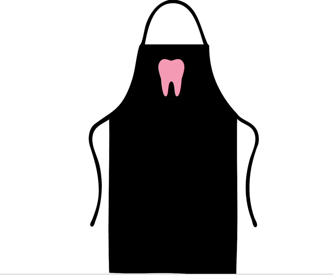 Pink Tooth Dentistry Apron