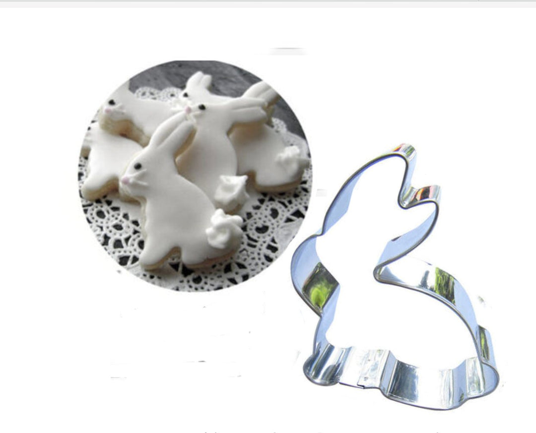 Rabbit Shape Cookie Cutter, perfect for creating cute rabbit-shaped cookies for baking enthusiasts and animal lovers