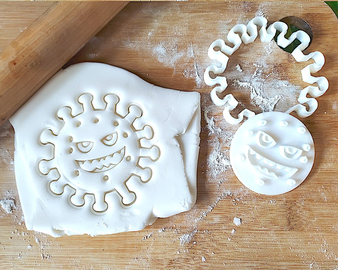 Virus Design Health Cookie Cutter