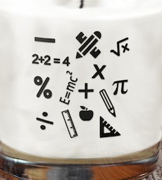 Maths Teacher Scented Candle