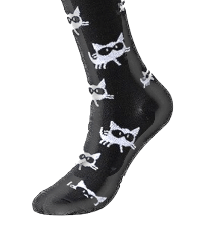 Cool Cats Lightweight Compression Socks
