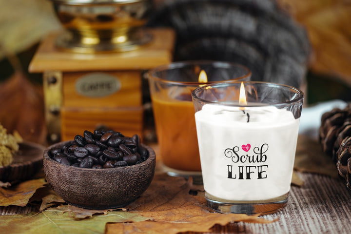 Scrub Life Design Scented Candle