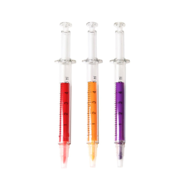 Syringe Shaped Highlighter Pens