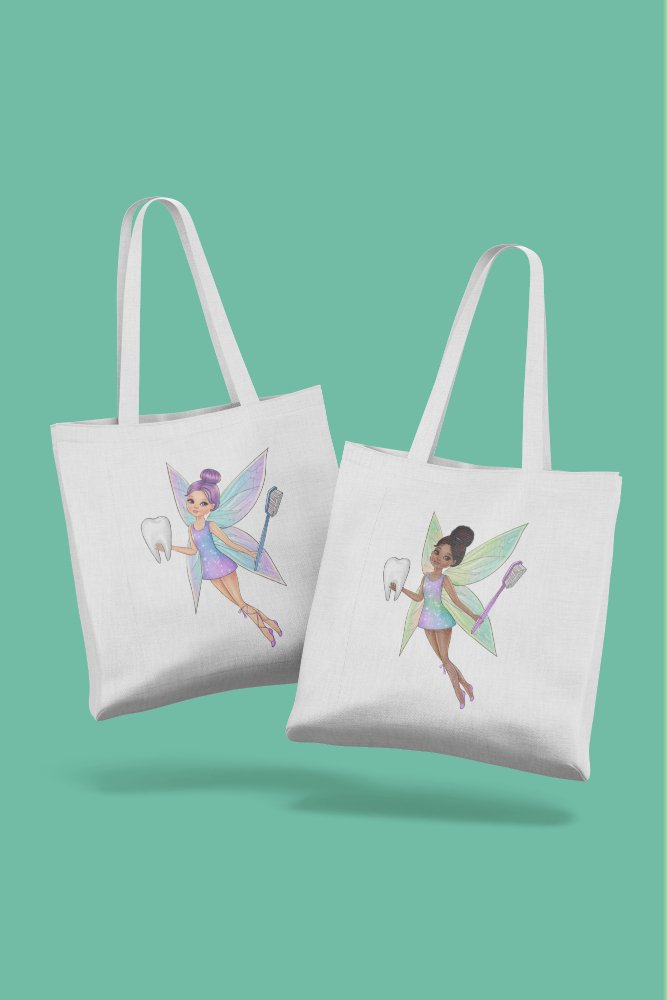 Tooth Fairy Tote Shopper Bag