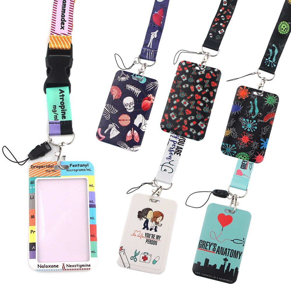 Greys Anatomy'My Person'  Lanyard & ID Card Holder