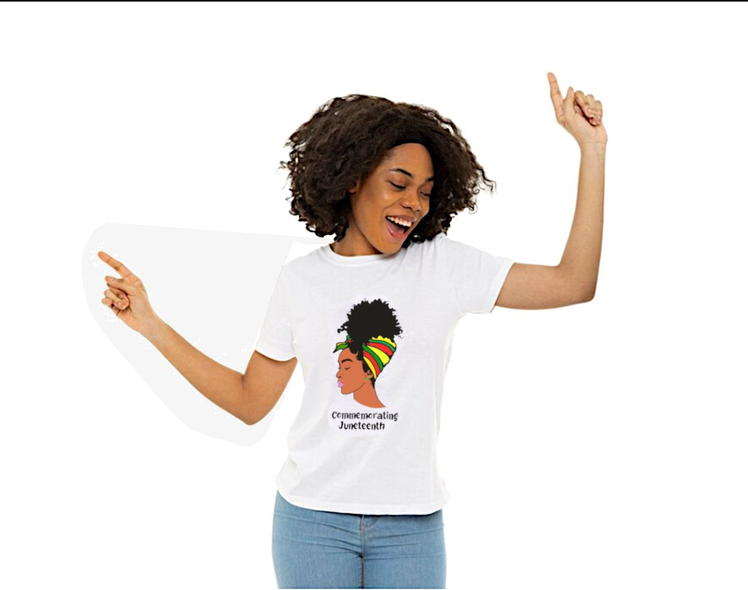 100% Cotton T-shirt - Commemorating Juneteenth