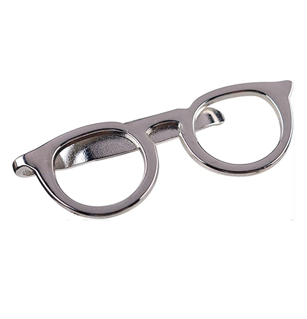 Optometrist Spectacles Glasses Tie Pin Silver