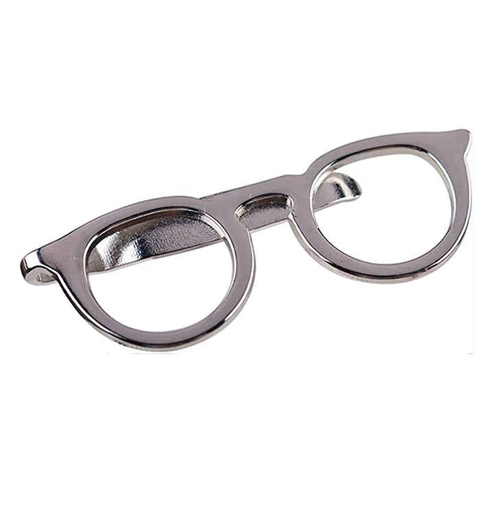Optometrist Spectacles Glasses Tie Pin Silver
