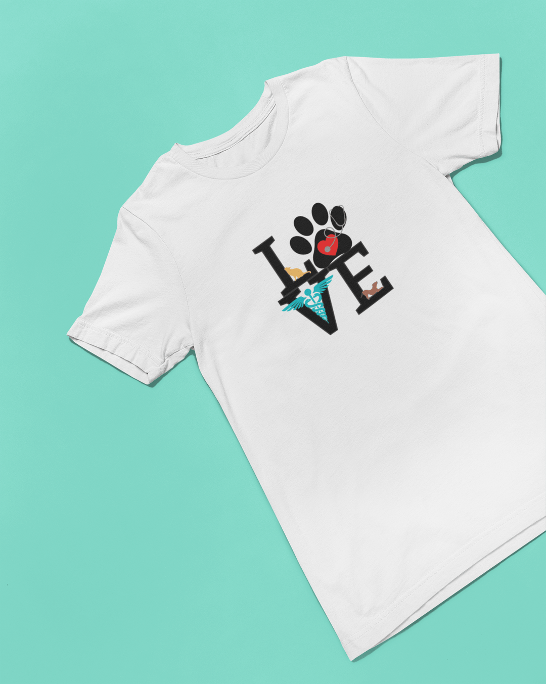 Children's T-shirt - Veterinary Cats and Dogs Love