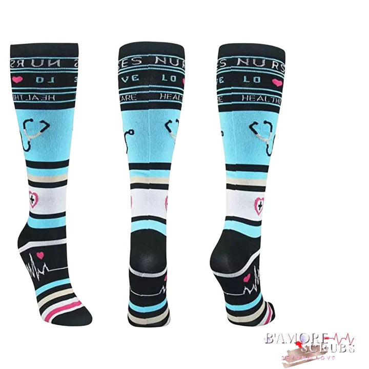 Lightweight Everyday Nurse Compression Socks Nurse Love