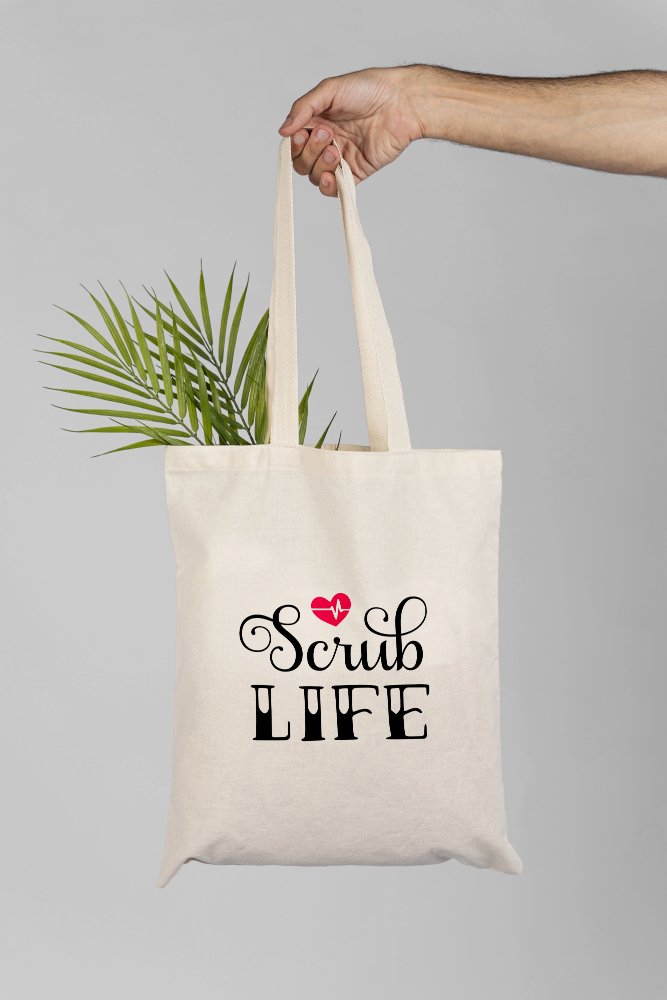 Scrub Life Tote Shopper Bag