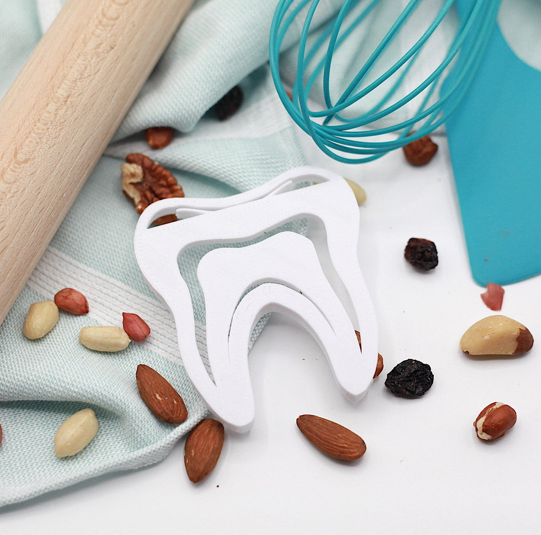 Cross Section Tooth Cookie Cutter